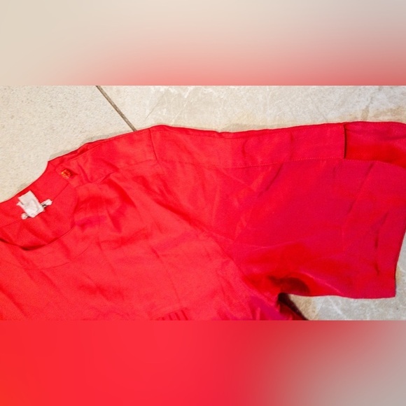 Vintage MARC D’ALCY Pink silky top - Picture 3 of 7